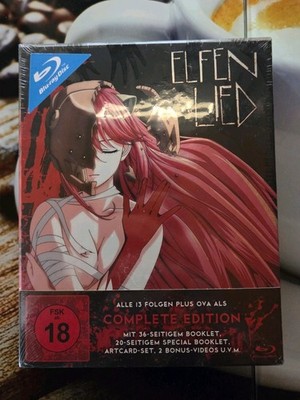 Elfen Lied - Complete Edition [Blu-ray] NEU & OVP - 13 Folgen + OVA + Booklets