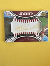 2007 Sweet Spot Classic Red Stitch Gold Ink 37/75 Mike Schmidt Auto HOF 