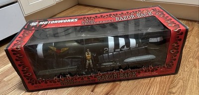 Motorworks P-47d Thunderbolt Razor-back Checker Tail 1:18