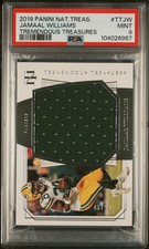 2019 NATIONAL TREASURES TREMENDOUS TREASURES #TTJW JAMAAL WILLIAMS 45/99 PSA 9