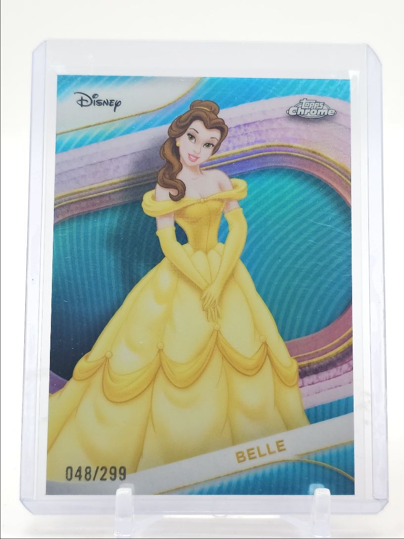 Belle 2025 Topps Chrome Disney #125 Refractor Price Guide - Sports