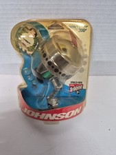 Mulinello da Pesca Johnson Century 200B Nuovo In Confezione Spooled Con Trilene 8lb Vintage