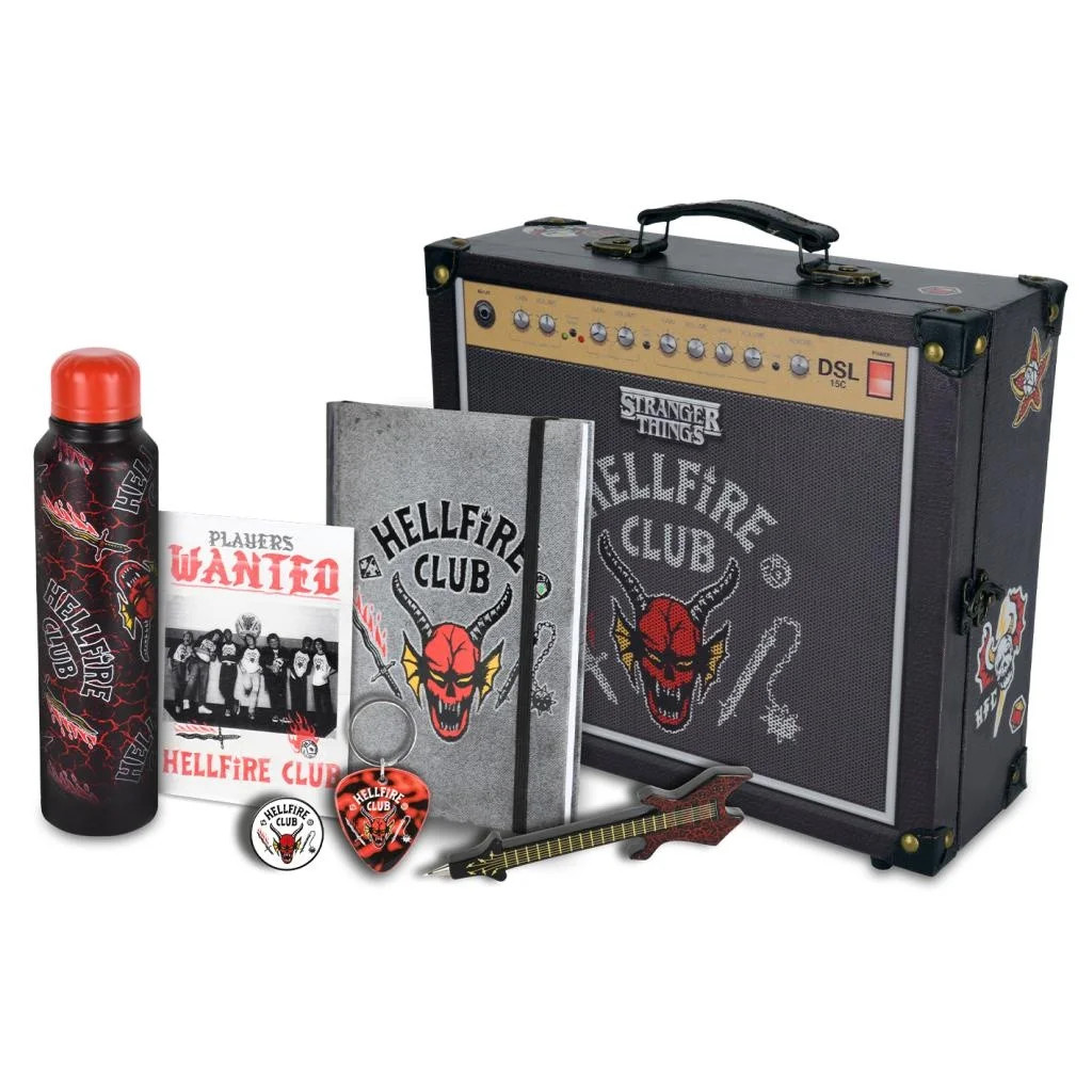 Stranger Things Hellfire Club coffret cadeau contre la vaisselle banale, kit complet Pyramid