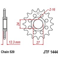 Ritzel Racing 16-ZäHne 520-Teilung FüR Suzuki GSX-R 1000 A Abs Bj. 2017-2018