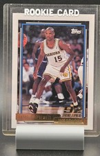 1992-93 Topps Basketball Latrell Sprewell Golden State Warriors Gold Rookie #392