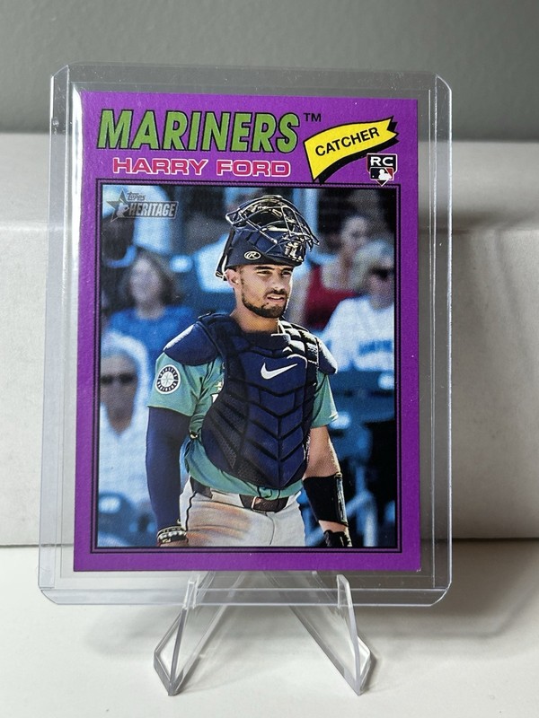 2026 Topps Heritage - Harry Ford #59 Purple Border (RC)