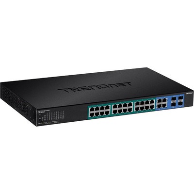 TRENDnet TPE-5028WS 28-Port Gigabit Managed L2 Web Smart PoE+ Switch