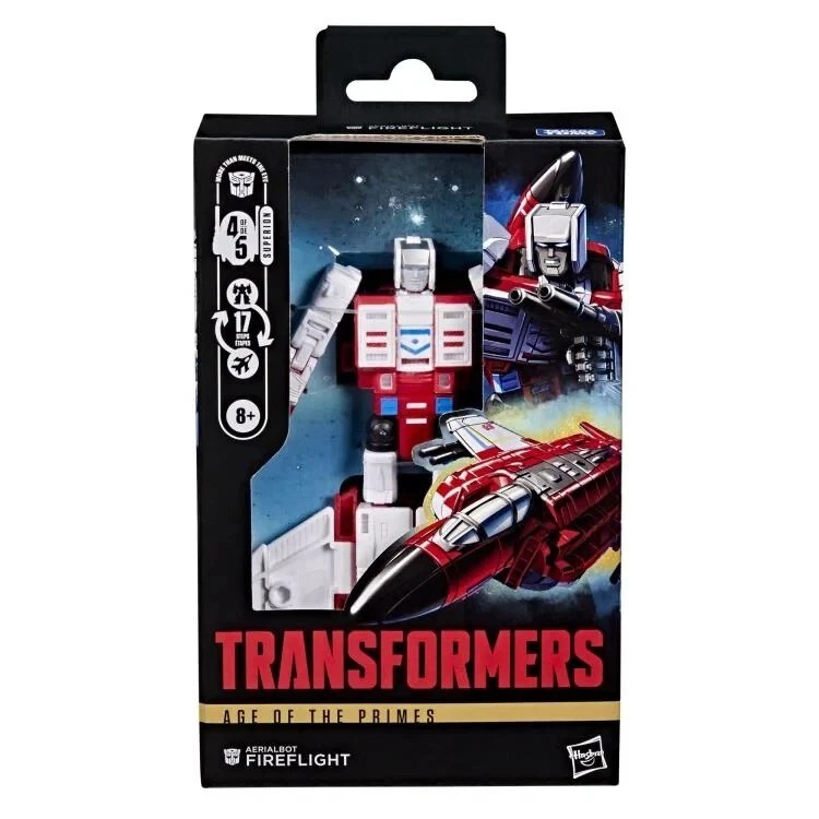 HASBRO TRANSFORMERS AGE OF THE PRIMES DELUXE AERIALBOT FIREFLIGHT