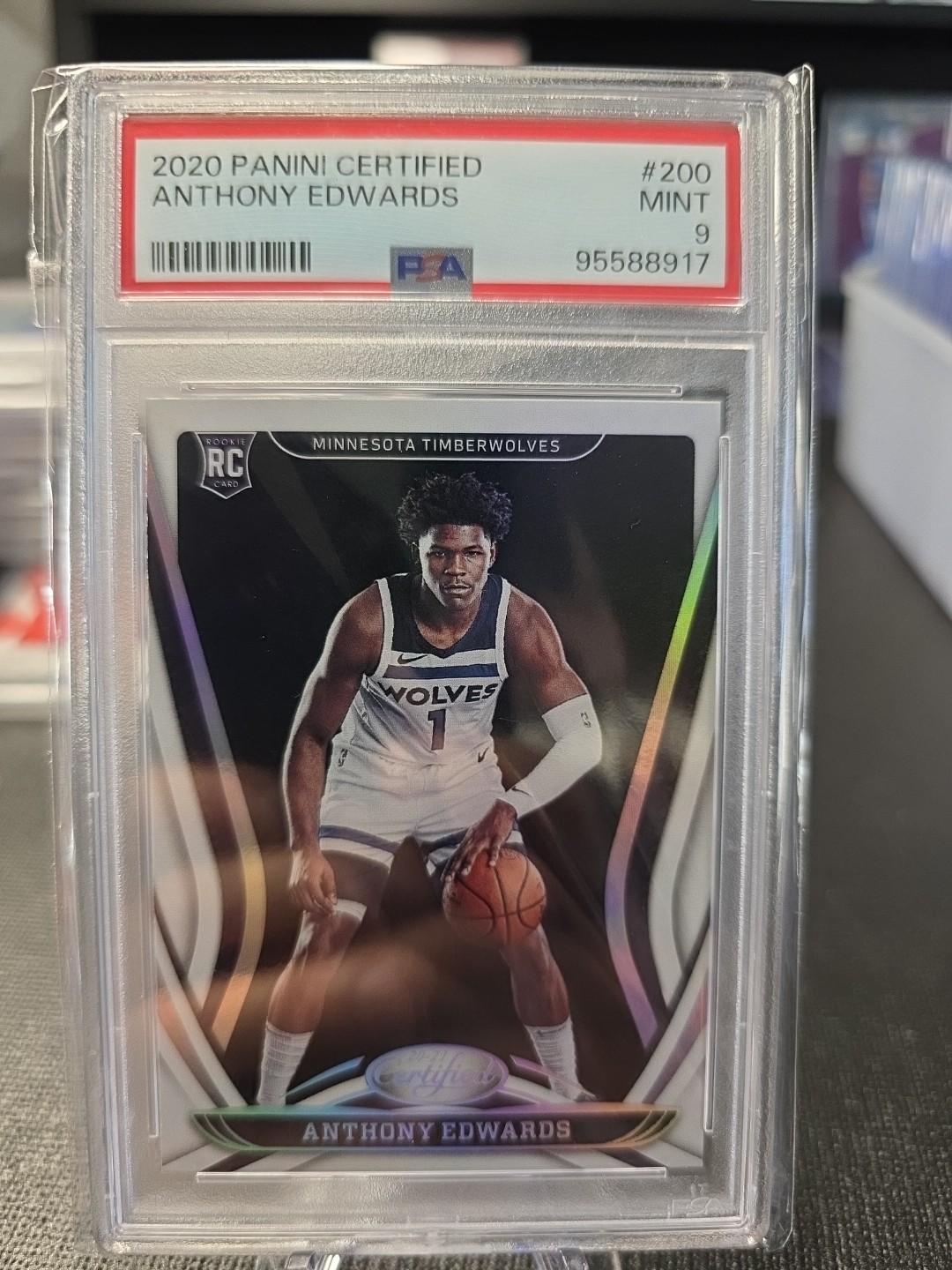 2020-21 Panini Certified - Anthony Edwards #200 (RC)