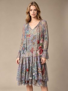 johnny was doryion mesh dress Kaimarie Mesh Dress - Johnny Was
