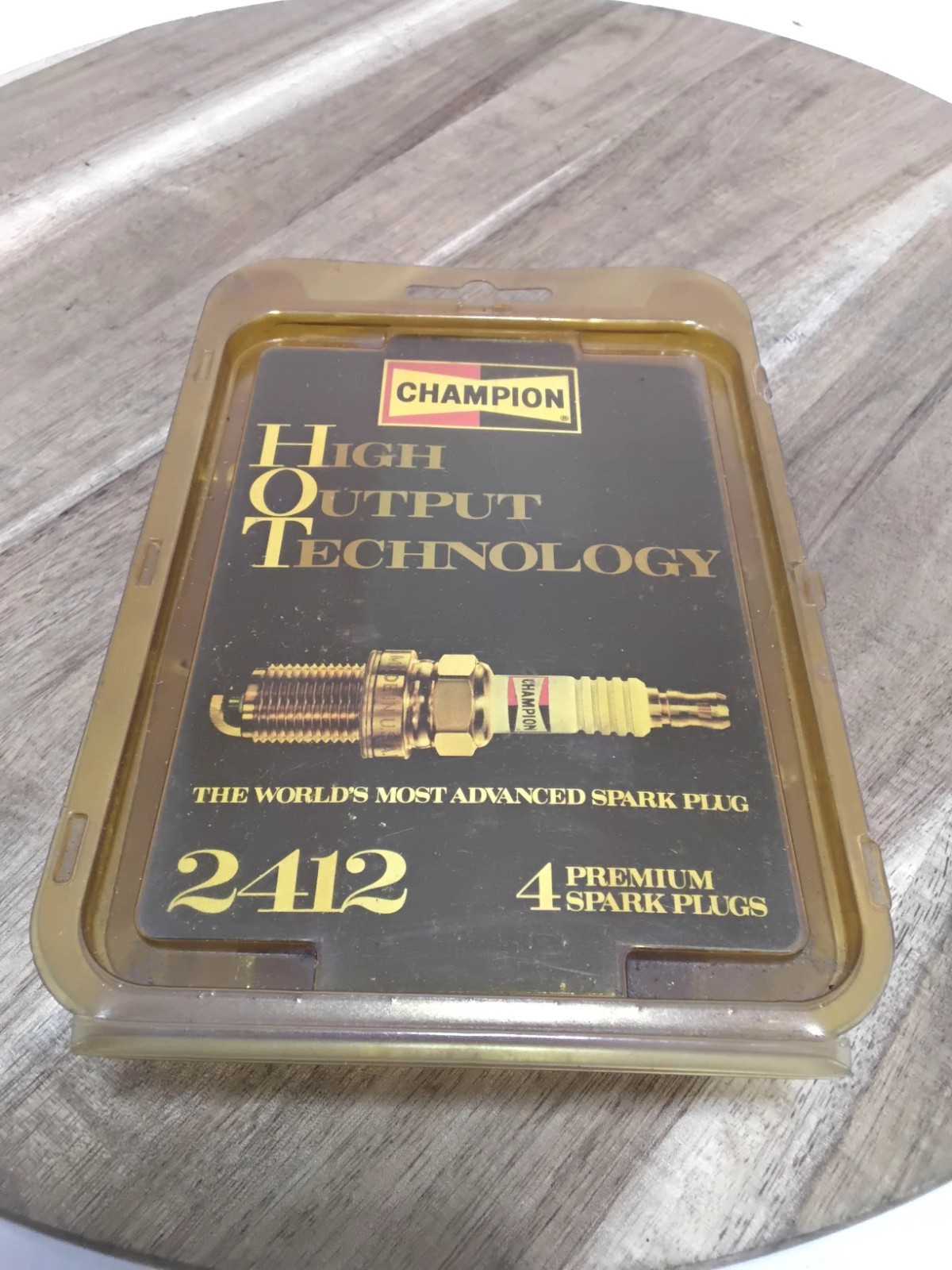 CHAMPION QUANTITY 4OF  #2412  SPARK PLUGS , nos