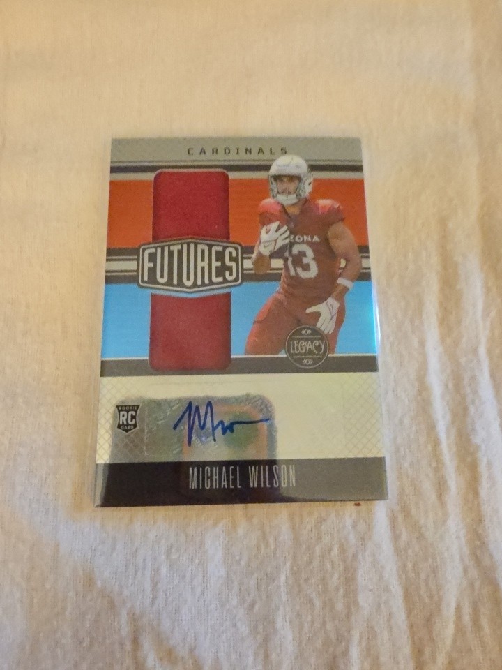 Michael Wilson Panini Legacy Futures Patch Autograph #FAPS29 Base