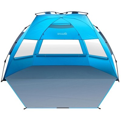 Family Size Beach Tent Sun Shelter with Sandbags