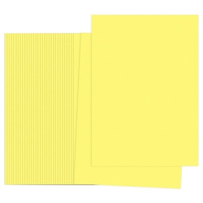 Helles gelbes Kopierpapier für A4 11,7x8,3'' 70g/m² 100 Blatt