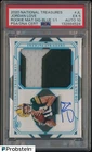 2020 National Treasures Blue Jordan Love RPA RC Patch 1/1 PSA 5 PSA/DNA AUTO 10