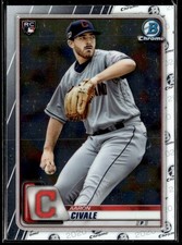 2020 Bowman Chrome Rc Aaron Civale #36