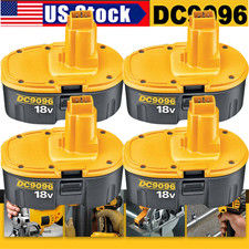4 PACK 18V 7.0Ah Battery For Dewalt 18 VOLT XRP DC9096 DC9098 Ni-MH DC9099 NEW