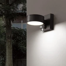 Motion Sensor Outdoor Lights, Aluminum Outdoor Wall Sconce, LED Porch Lights,...