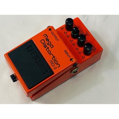 Boss MD-2 Mega Distortion Gitarren-Effektpedal gebraucht mit OVP