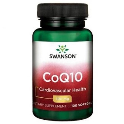 SWANSON, COQ10 Herz-Kreislauf-Gesundheit 100mg 100 Weichkapseln SUPER PREIS
