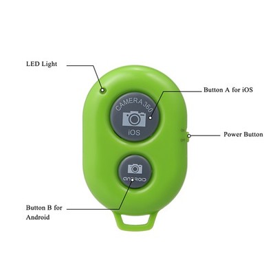 Bluetooth Remote Shutter Bluetooth 3.0 Self Timer For 4.2.2 & IOS 6 EURA