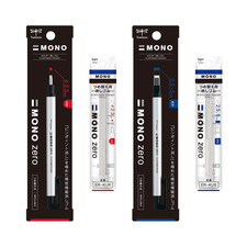 Tombow MONO Zero Eraser Set 2 Holders  2 Refills Round  Rectangular