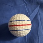 Callaway Chrome Soft White Golf Ball Red #2 Blue/Red Alignment Lines — photo 2