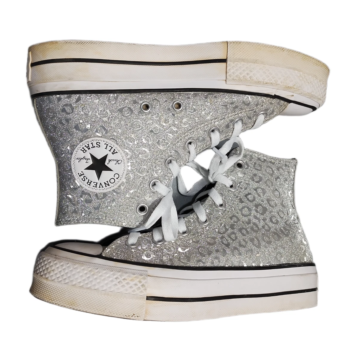 Converse Chuck Taylor All Star Low Glitter - Black W for sale | eBay