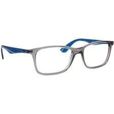 Ray-Ban Eyeglasses RB 7047 5769 Transparent Gray/Blue Square Frame 56 17 145