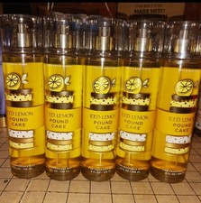 5 Bath  Body Works ICED LEMON POUND CAKE Body Mists