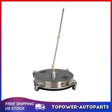 16.5'' Pressure Washer Surface Cleaner 4000PSI Power Washer Cleaner w/ Wheels