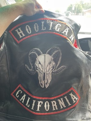 Hooligan CA Leather Vest.