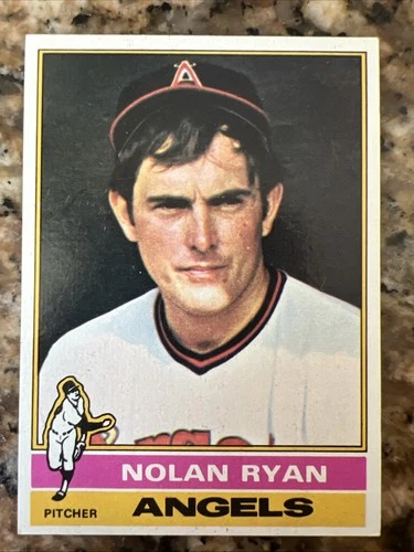 1976 Topps Baseball Angels Nolan Ryan 330 Actual Card Shown