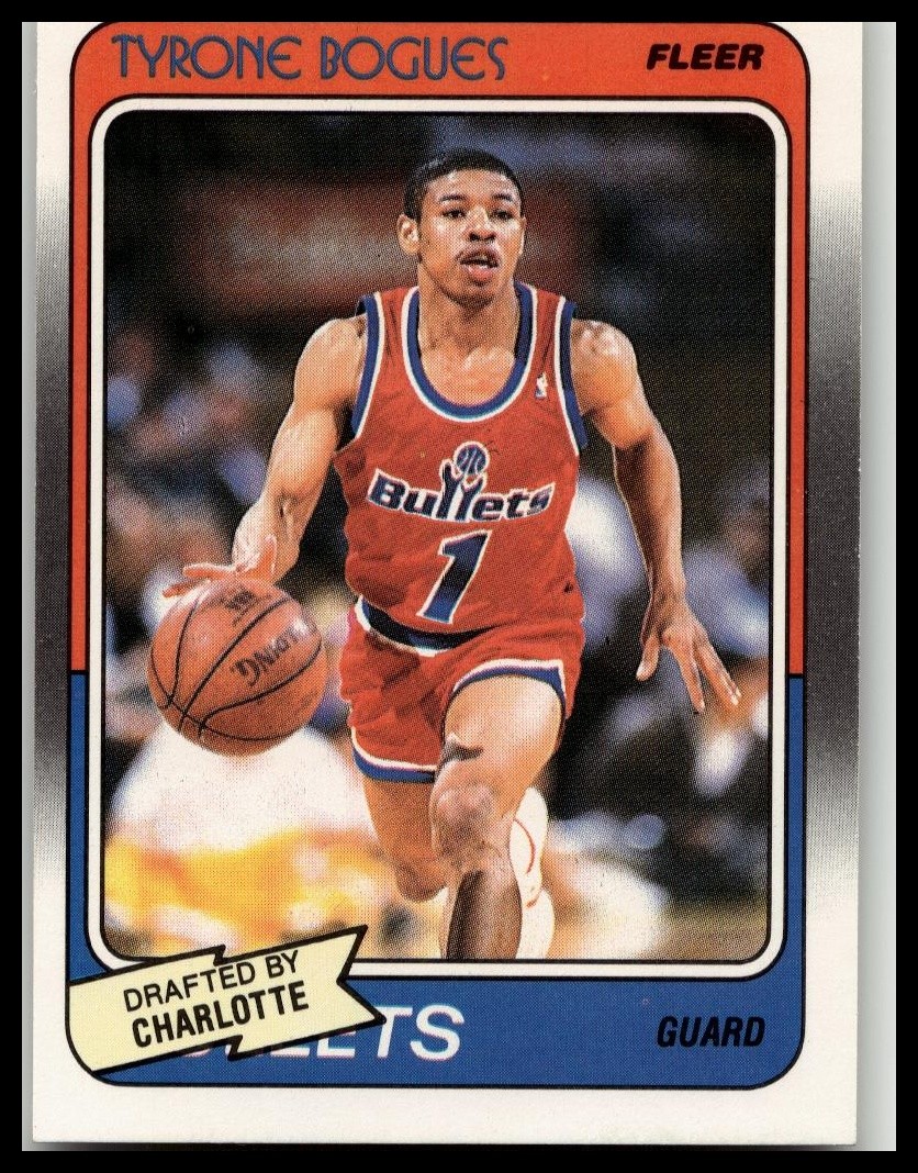 Fleer 1988-89 Fleer Tyrone Bogues #13 Basketball