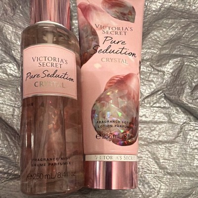 Victoria's Secret Pure Seduction Crystal Ruby Pear Violet Orchid Lotion & Mist