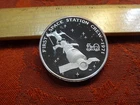 First Space Station Crew 1971 1 Oz .999 Silver Bullion Round - No Reserve