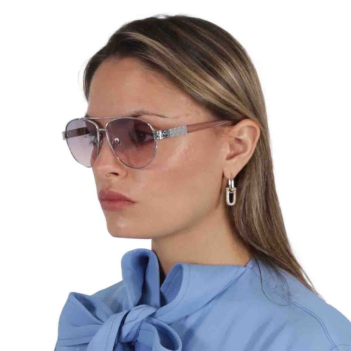 Guess Factory Smoke Gradient Pilot Unisex Sunglasses GF0414 10B 60 4290₽