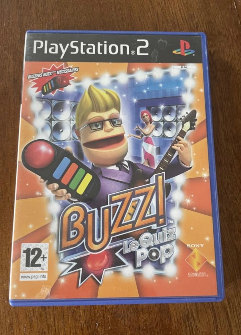 BUZZ! LE QUIZ POP PLAYSTATION 2 PS2