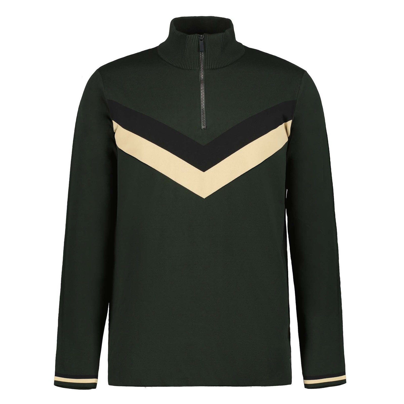 Icepeak Ebro Mid Layer Quarter Zip: Green: M