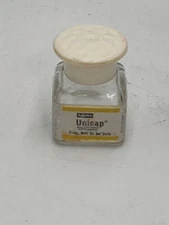 Vtg 1960s Upjohn Unicap Vitamin Sample Bottle