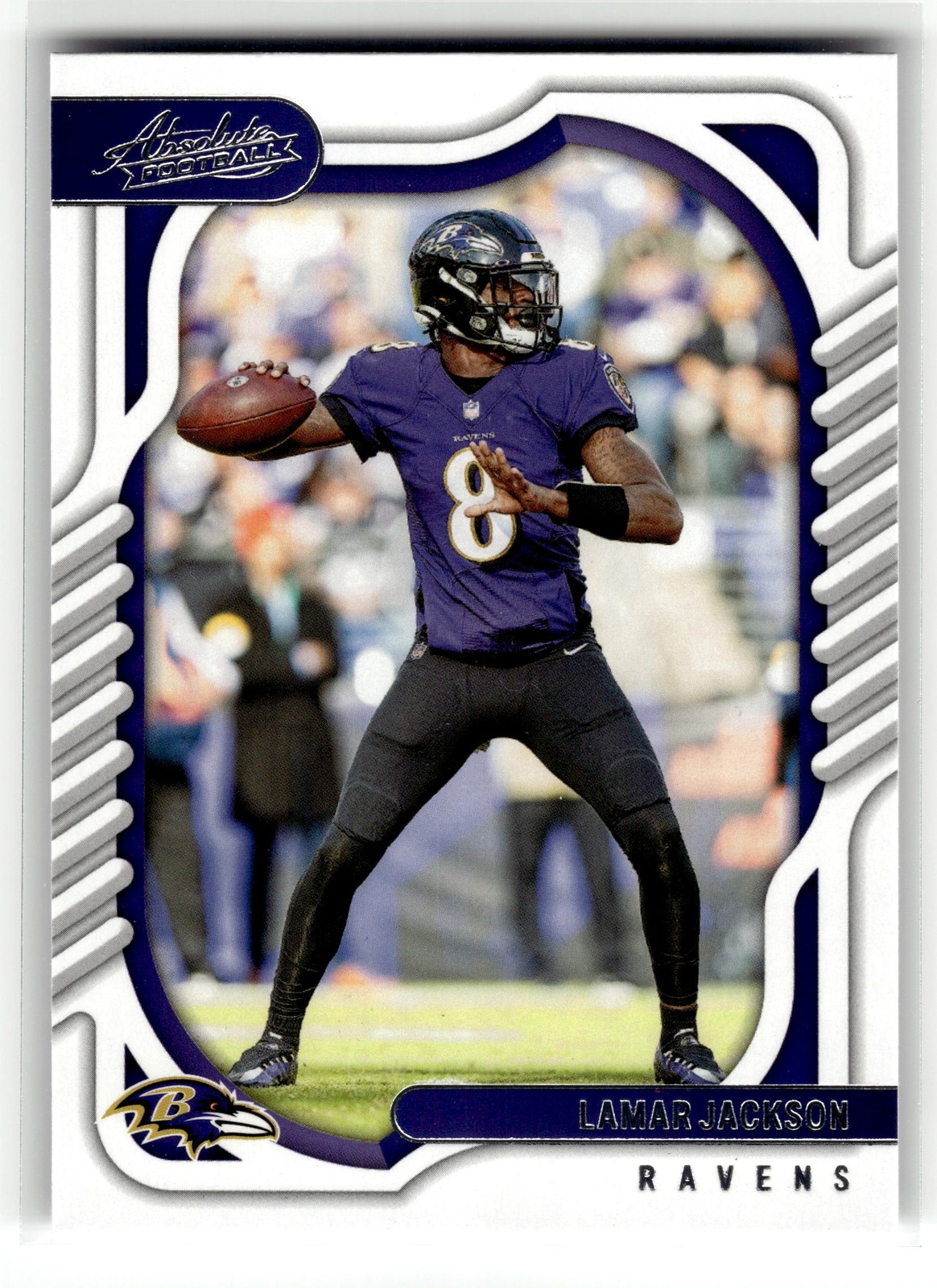 Lamar Jackson 2022 Panini Absolute #18 Baltimore Ravens Retail