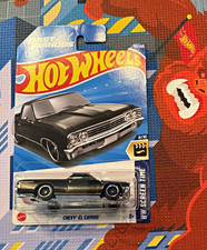 Hot Wheels Fast Furious Chevy El Camino Hw Screen Time 164 Black Diecast