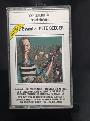 The Essential Pete Seeger, Vol. 1 by Pete Seeger (Cassette, Dec-1991, Vanguard)