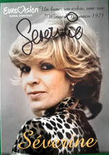Severine - Autogrammkarte mit Original Unters...