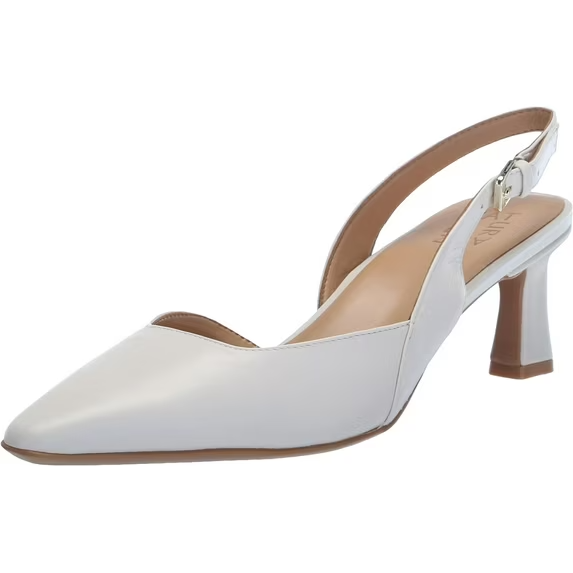Naturalizer Dalary I4621L8253 Pump Women 8.5 Satin Pearl Leather