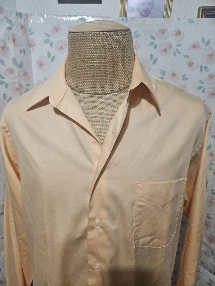 CAMISA SOCIAL MASCULINA MANGA ALGODÃO BL MANGA LONGA FLECHA, C/PKT TAMANHO 16.5 34/35 - Imagem 2 de 4