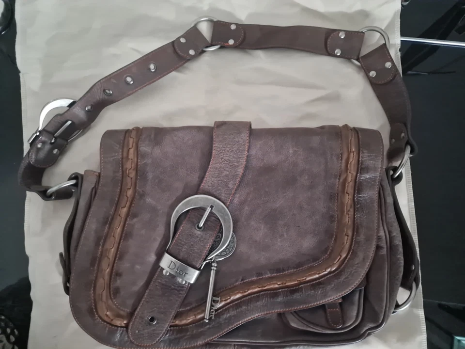 Christian Dior Gaucho Saddle Bag, photo 1 of 3
