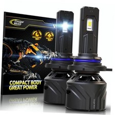 HIR2 Fog Lights 6500K White Non-Polarity Fog Bulb 9012