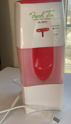 Mr. Coffee Fresh Iced Tea Maker 2 Brew Settings Mild Strong  No Pitcher Works