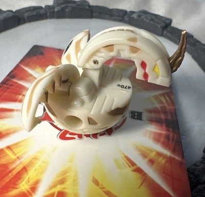 Bakugan Dragonoid B1 White Pearl Subterra 470G Original OG Classic Sega Toys
